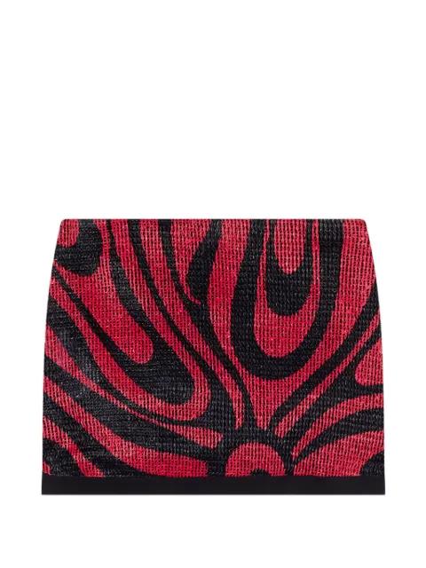 rafia wrap skirt by PUCCI