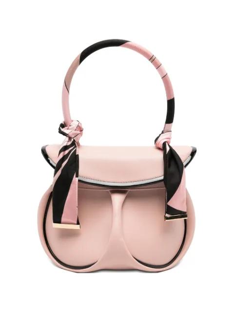 scarf-detail tote bag by PUCCI