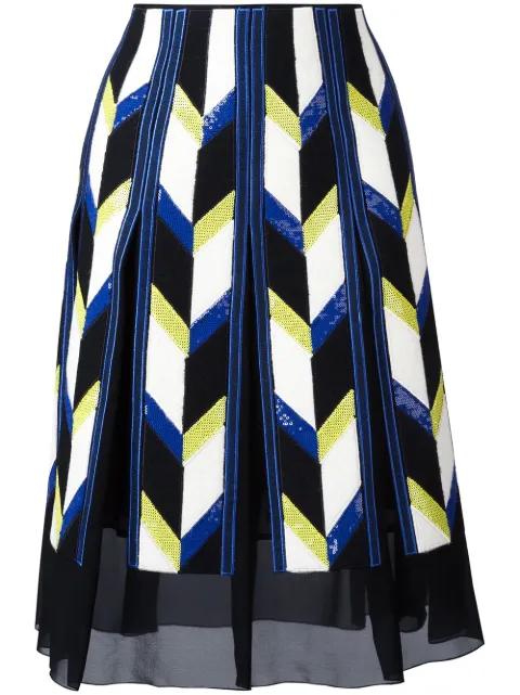 sequin embellished skirt by PUCCI