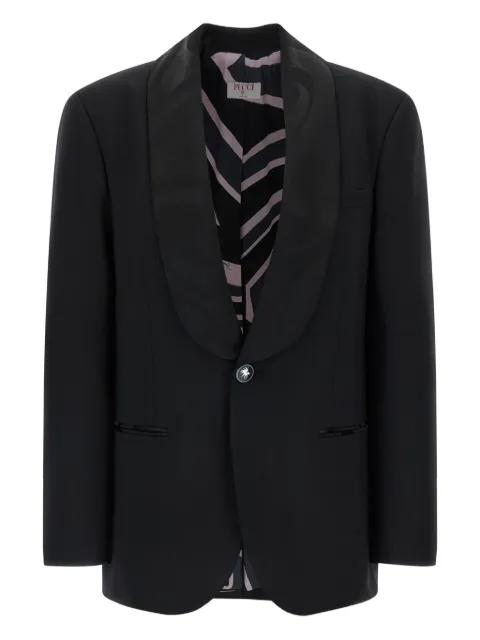 single-breasted buttoned blazer by PUCCI