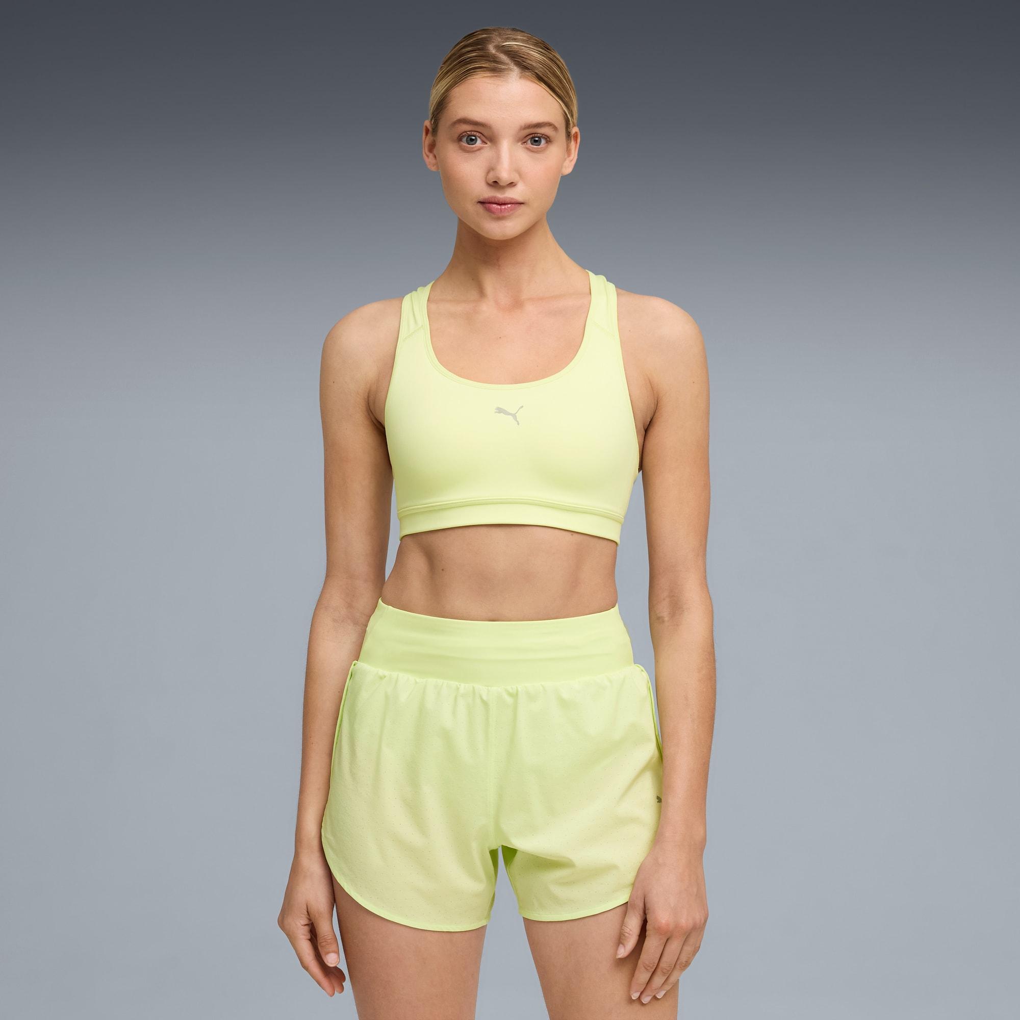 4Keeps Run Women's Moisture Wicking, Mid Impact Sports Bra by PUMA