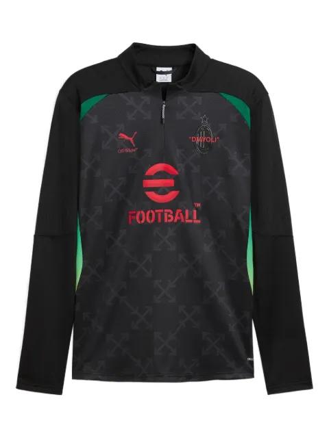 AC MILAN x OFF-WHITE Pre-match sweatshirt by PUMA