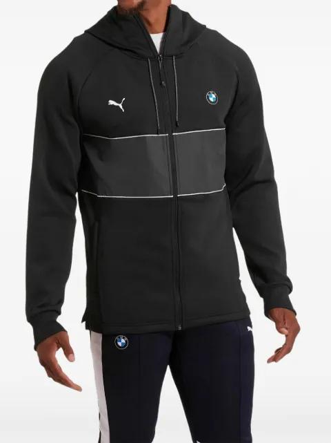 BMW Motorsport logo-print hoodie by PUMA