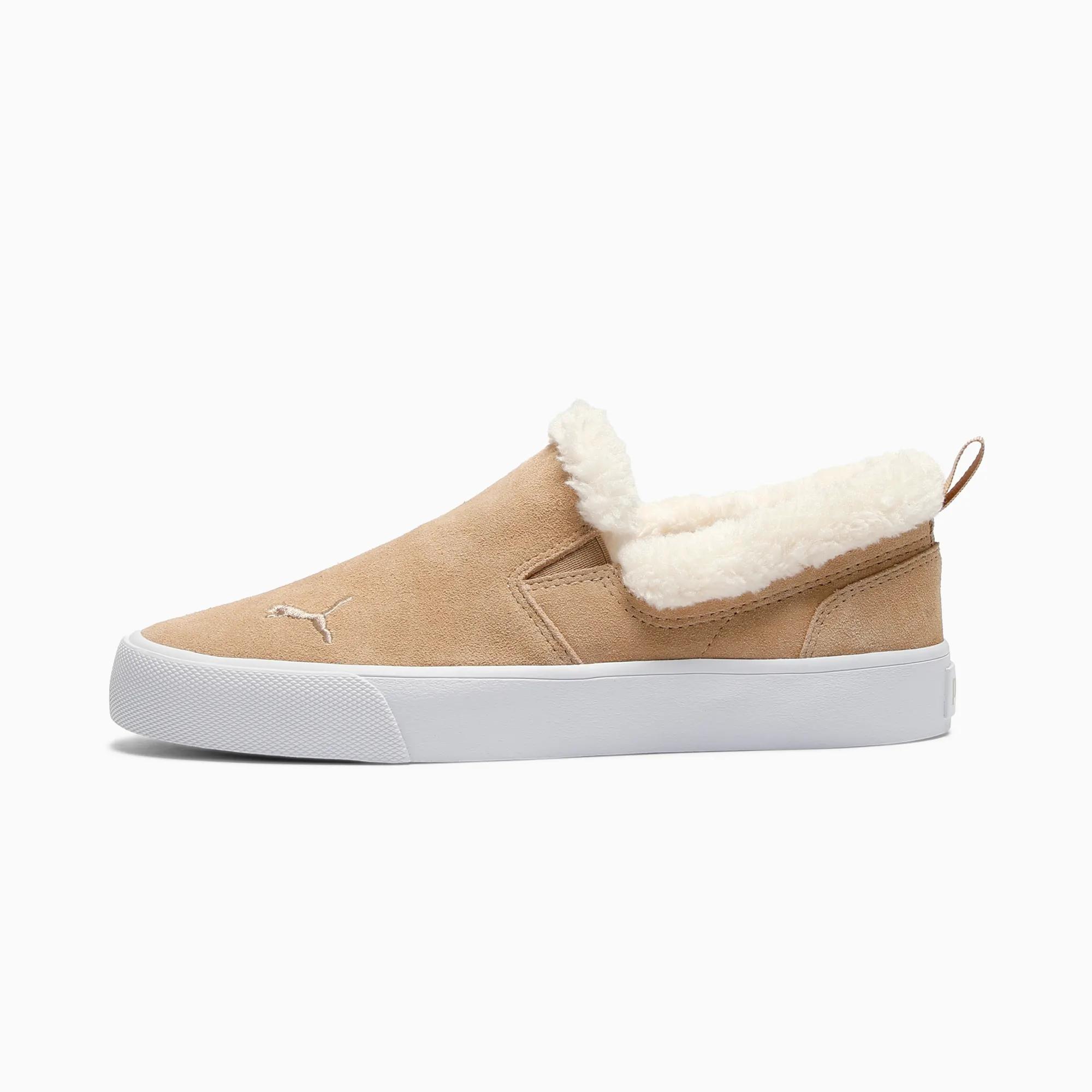 Bari Comfort Shearling Women's Slip-On Shoes by PUMA