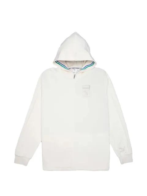 Big Sean Velour logo detail hoodie by PUMA