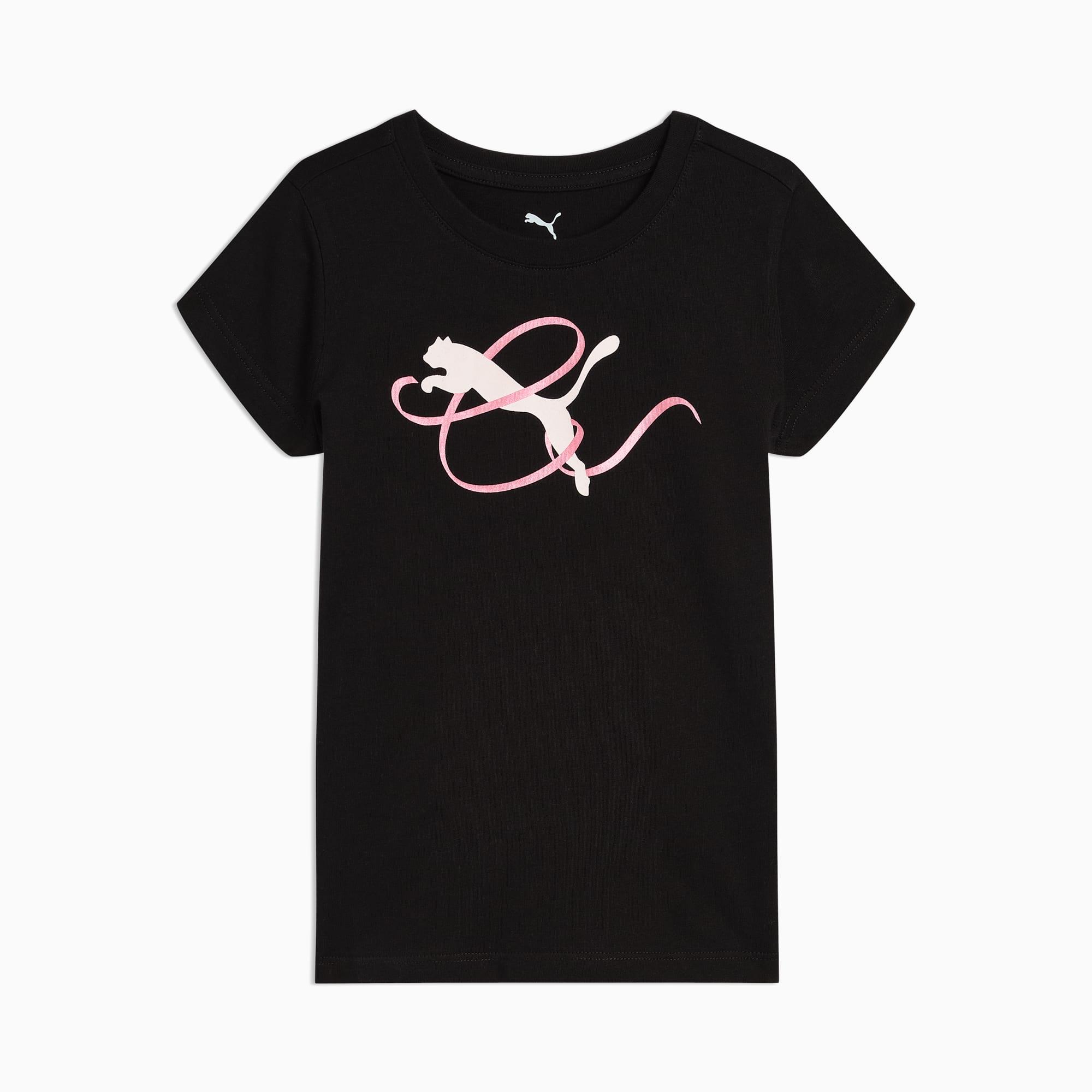 Bow Society Little Kids' Cotton Jersey Tee by PUMA