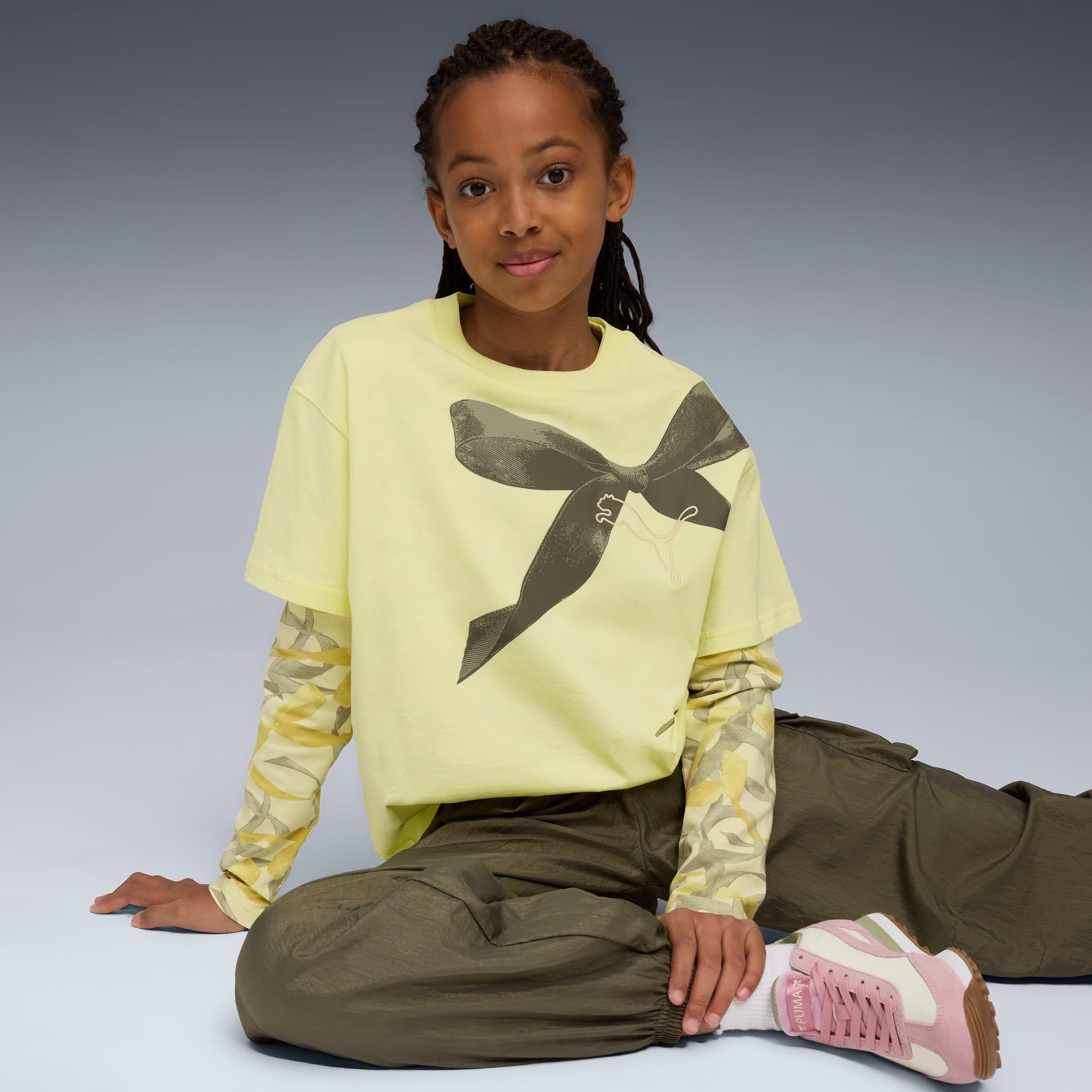 Bowtique Big Kids' Relaxed Tee by PUMA
