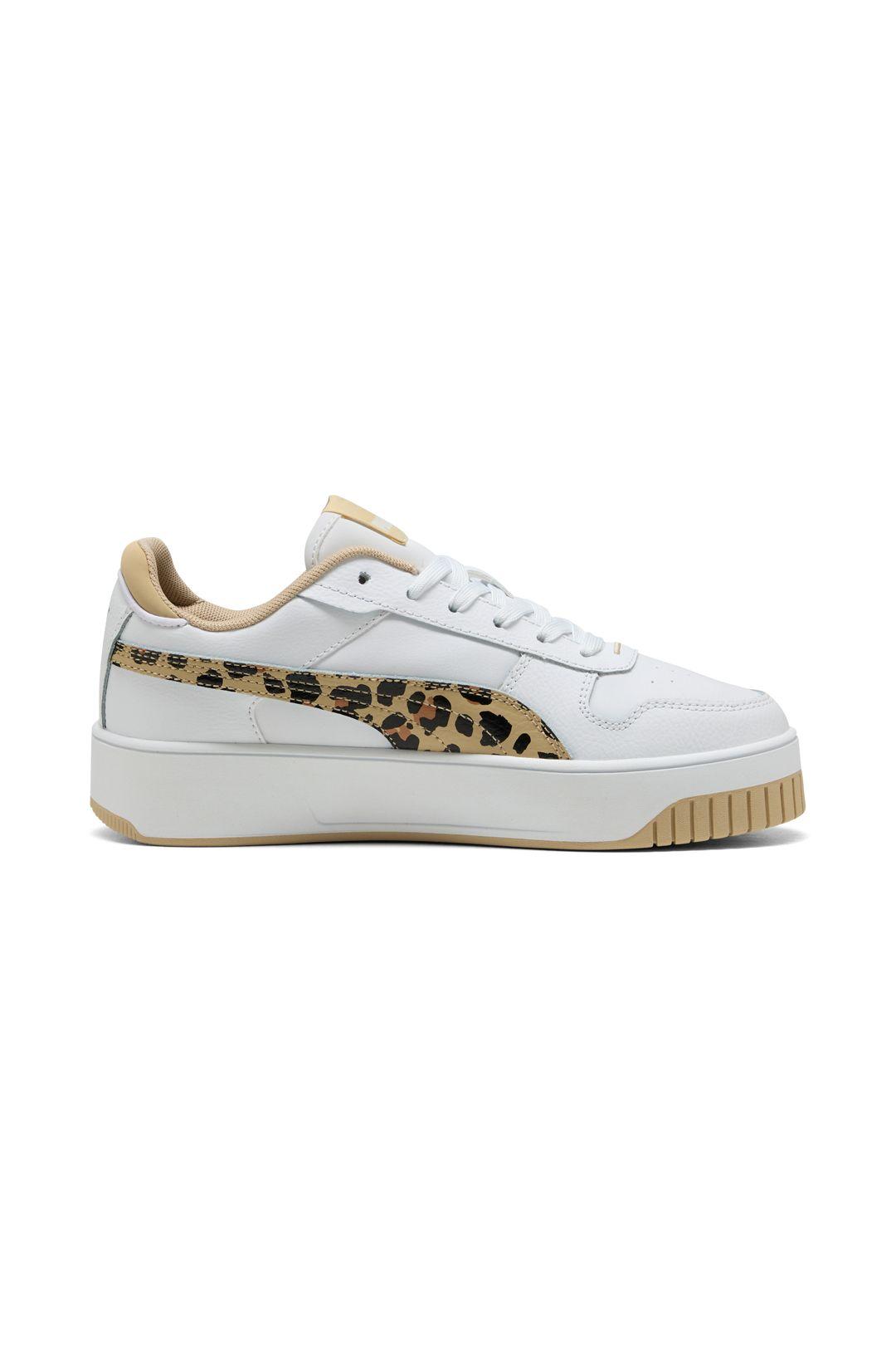 Carina Street White/Leopard by PUMA
