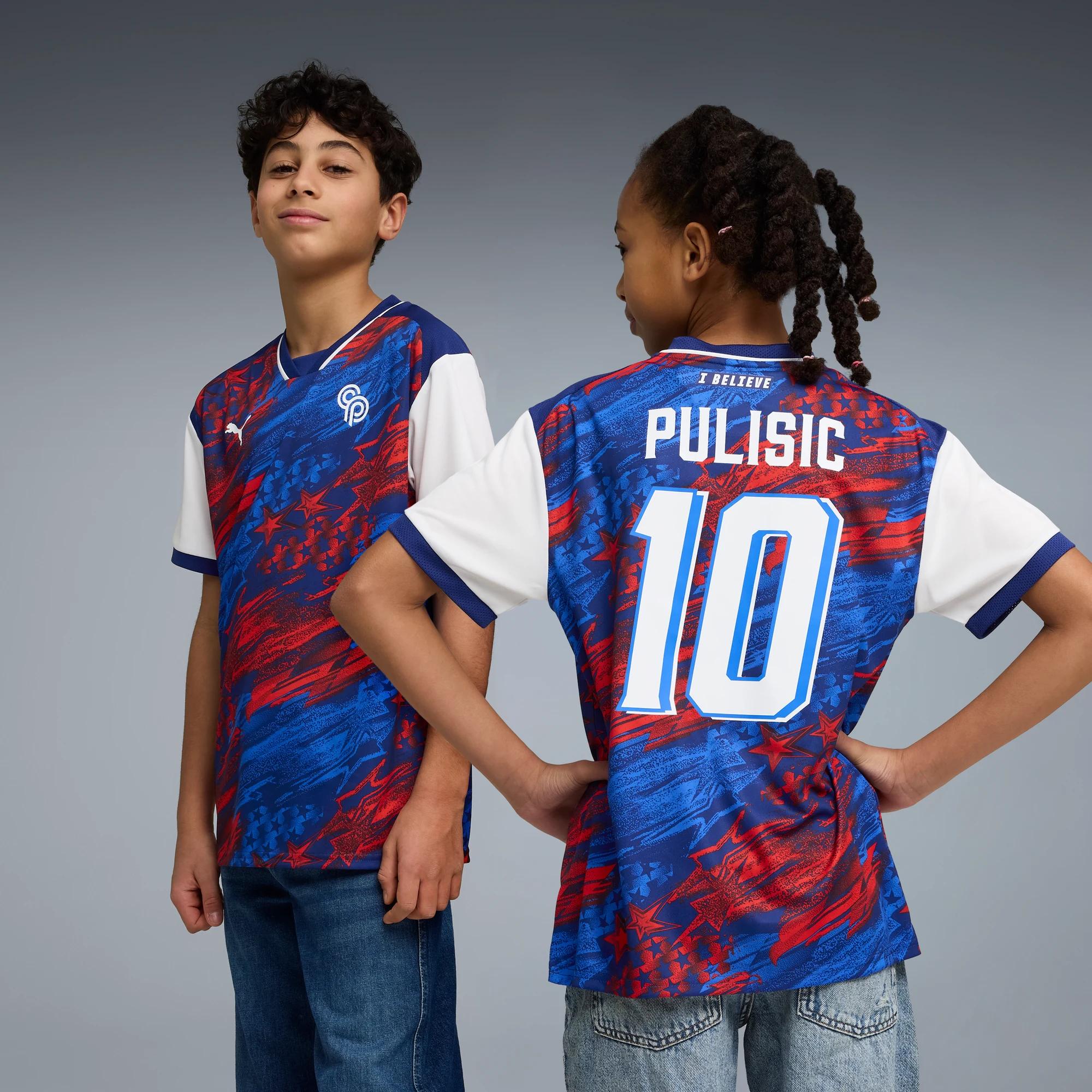 Christian Pulisic USA Fanwear Big Kids' Soccer Jersey by PUMA