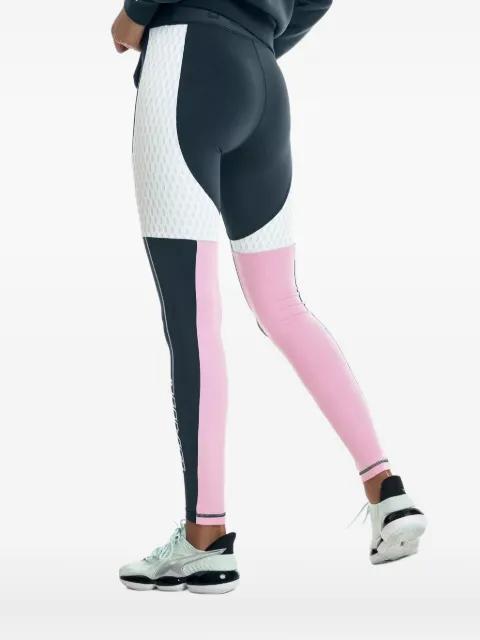 Cosmic colour-block panelled leggings by PUMA