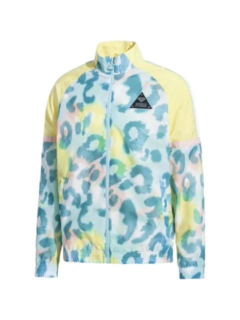 Diamond XTG leopard-print jacket by PUMA
