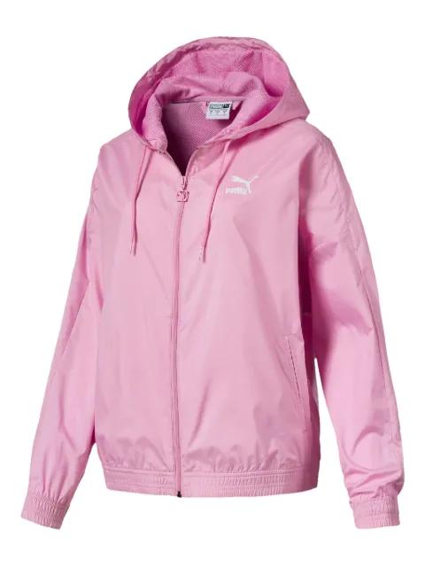 Essentials hoodied windbreaker jacket by PUMA