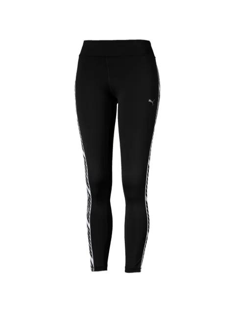 Feel It 7/8 logo-tape leggings by PUMA