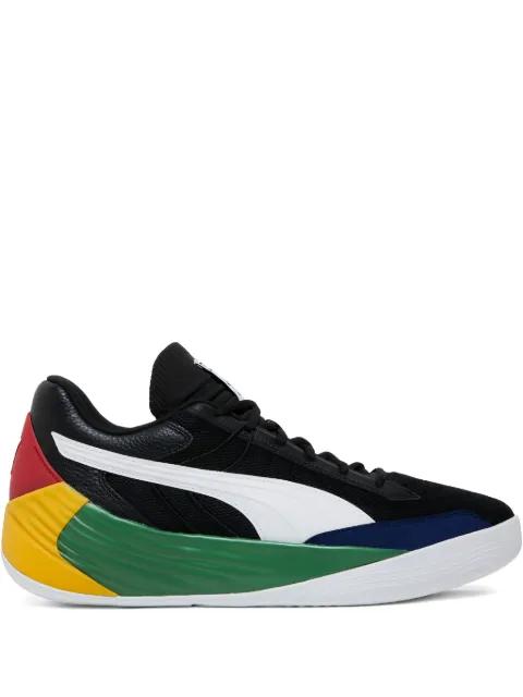 Fusinitro Black Fives "Black Amazon Green" sneakers by PUMA