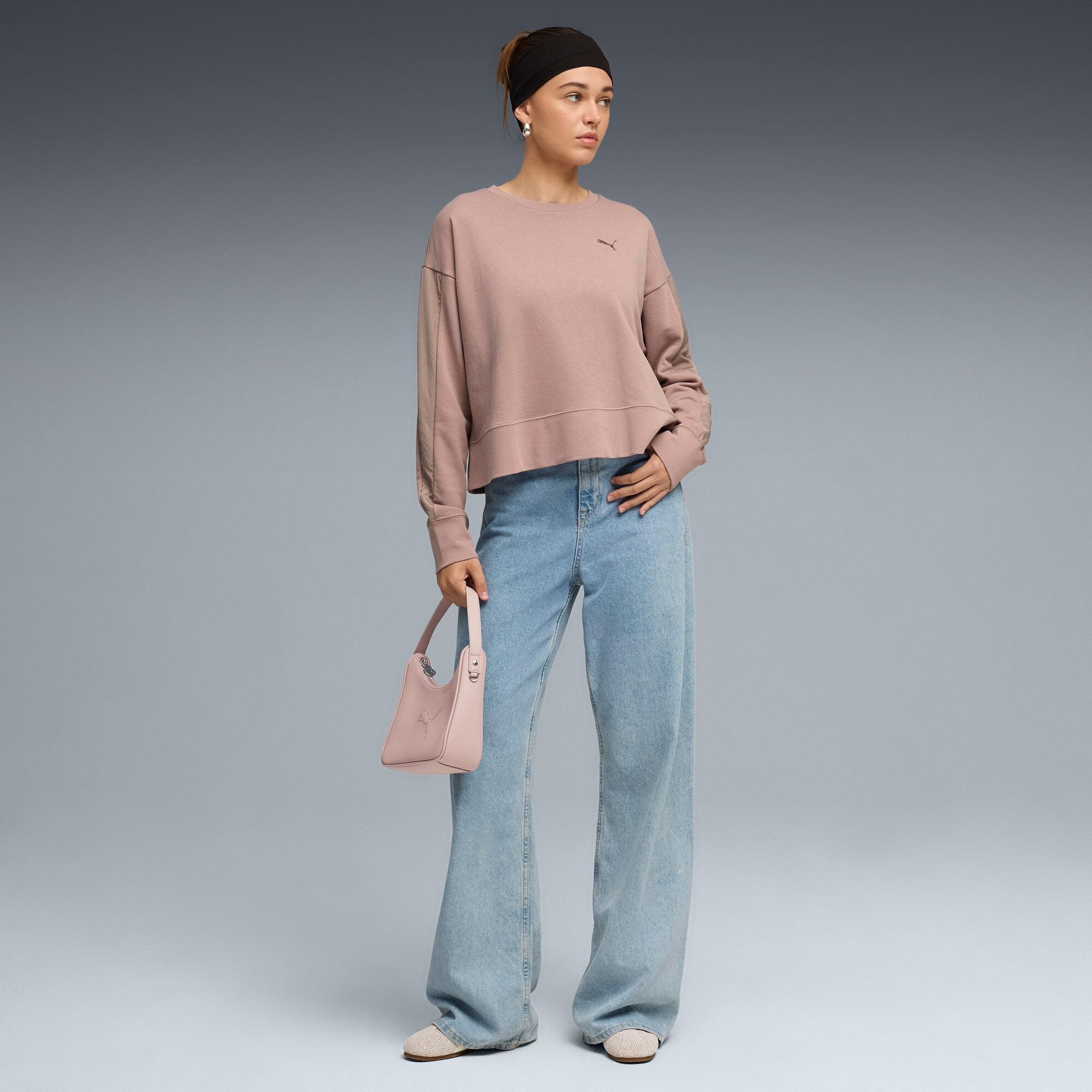 HER Women's Relaxed Crew Neck Sweatshirt by PUMA