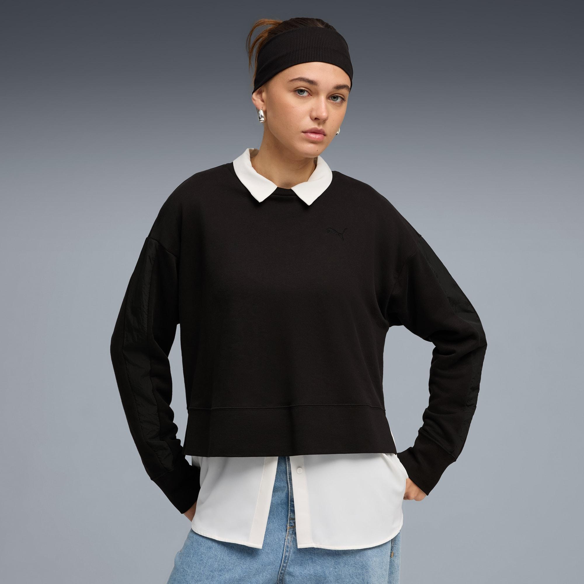 HER Women's Relaxed Crew Neck Sweatshirt by PUMA