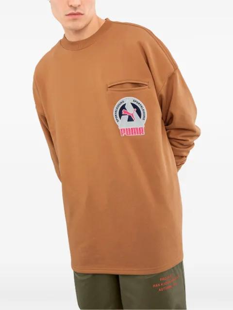 Han Crew logo-patch sweatshirt by PUMA