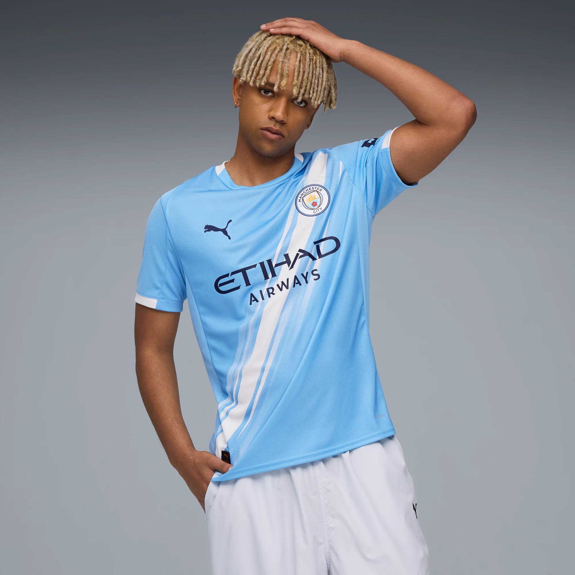 Manchester City 25/26 Home Replica Men's Soccer Jersey by PUMA