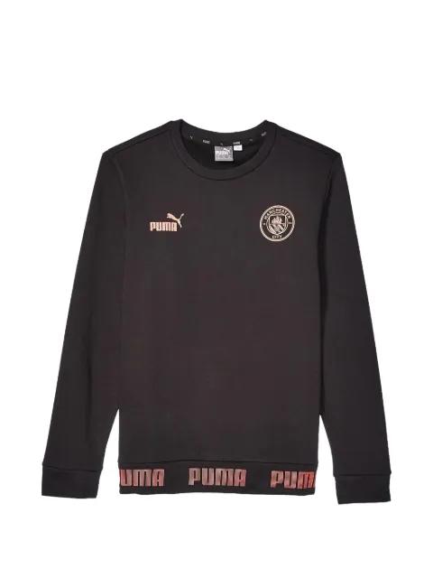 Manchester City logo-detail sweatshirt by PUMA