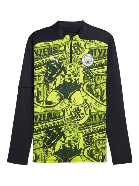 Manchester City zip graphic T-shirt by PUMA