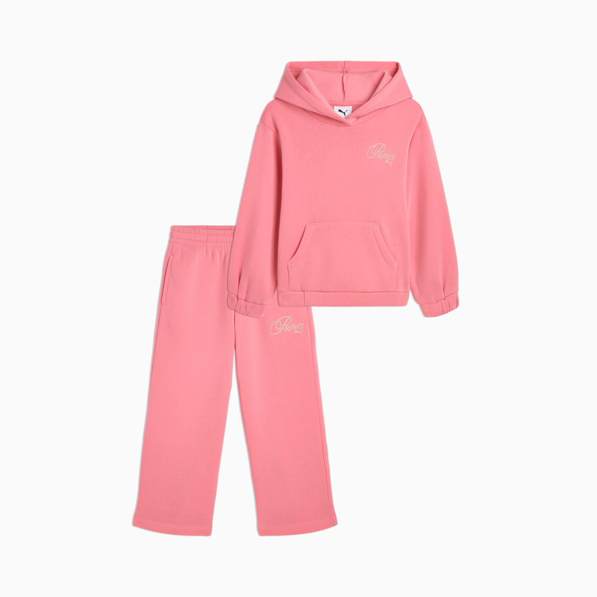 Matching Sets Toddlers' Fleece Hoodie and Wide Leg Pants by PUMA