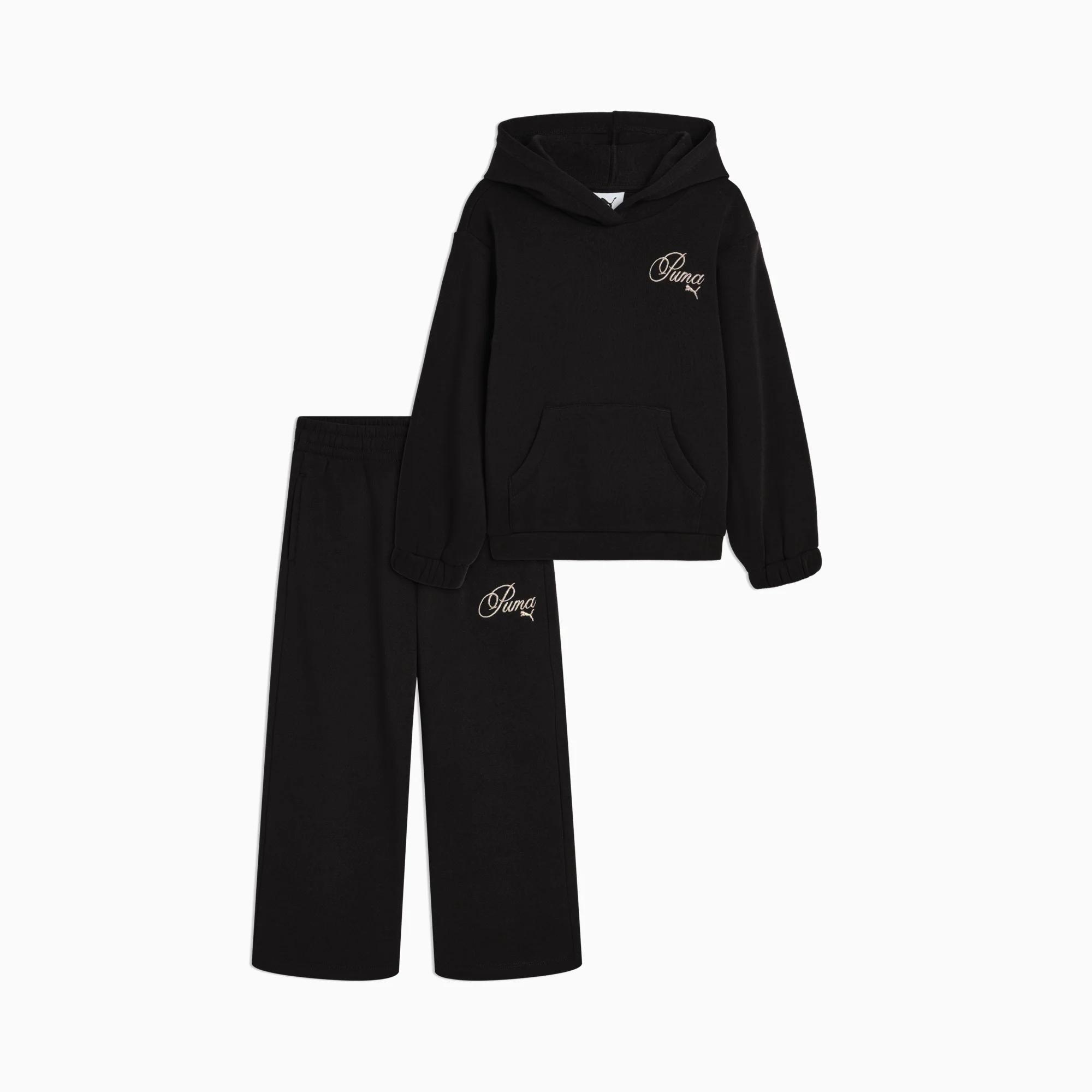 Matching Sets Toddlers' Fleece Hoodie and Wide Leg Pants by PUMA