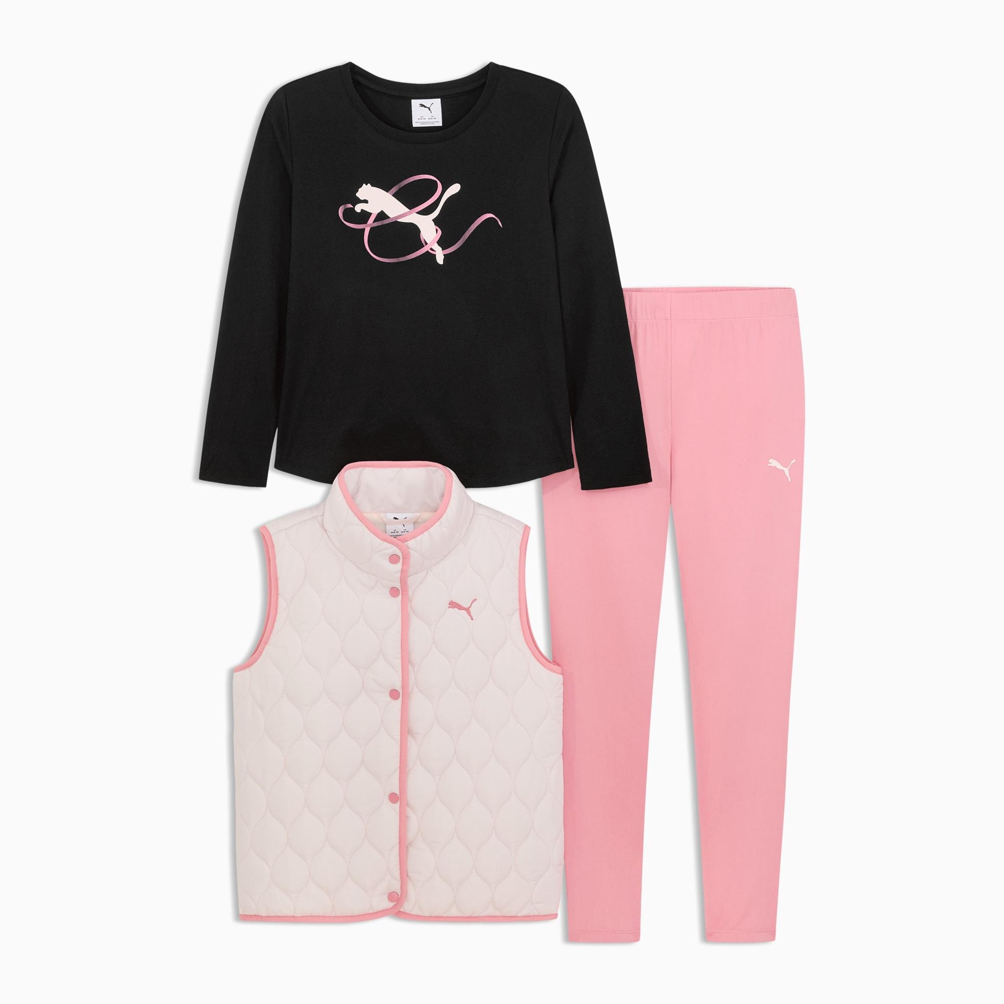 Matching Sets Toddlers' Vest, Long Sleeve Tee and Leggings by PUMA