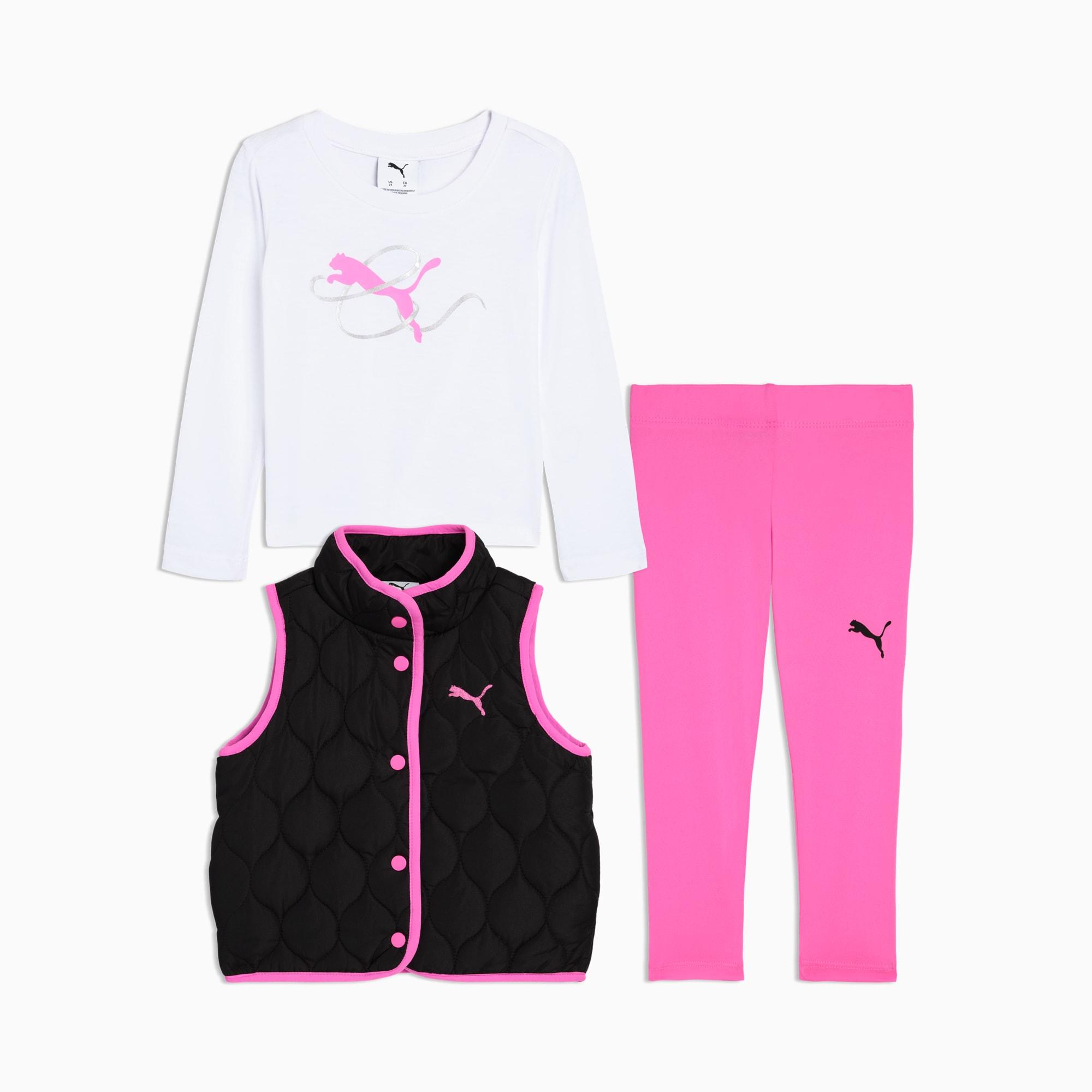 Matching Sets Toddlers' Vest, Long Sleeve Tee and Leggings by PUMA