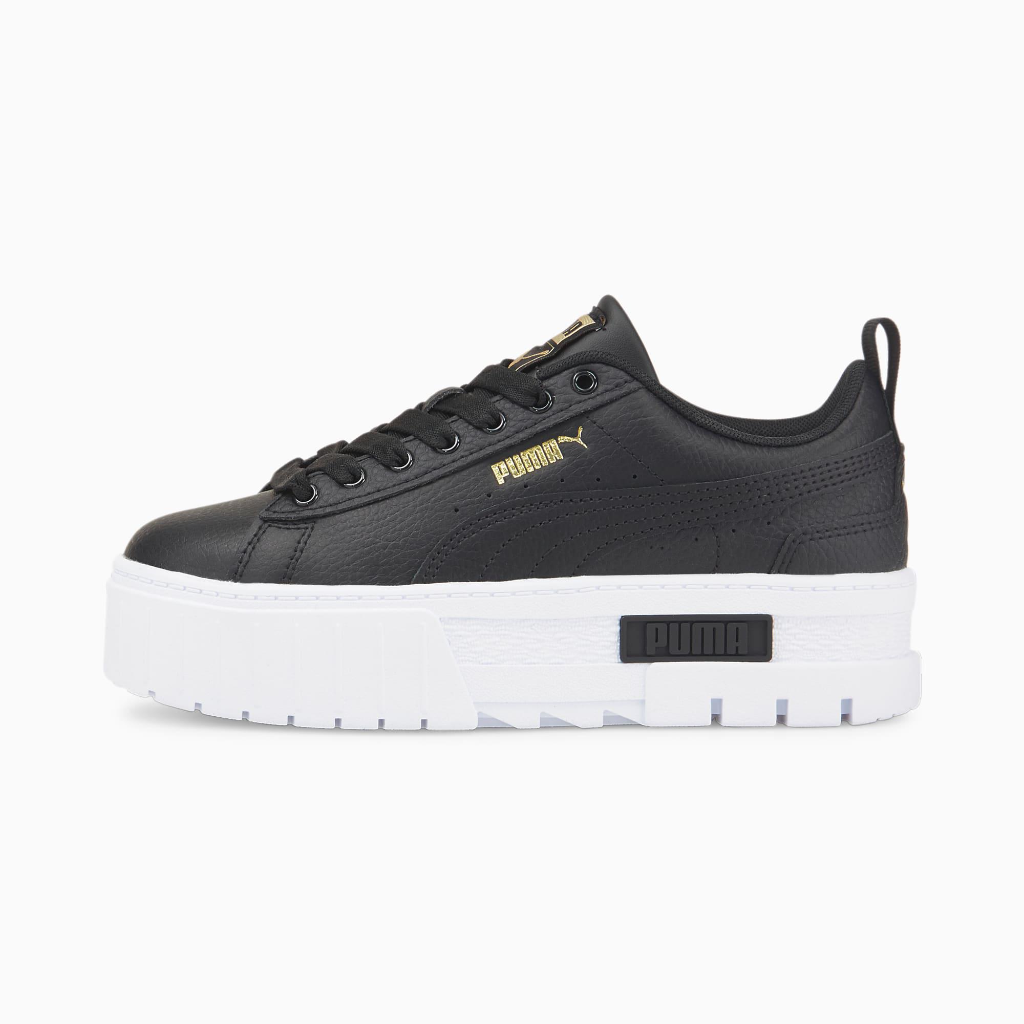 Mayze Leather Big Kids Sneakers by PUMA