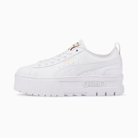 Mayze Leather Big Kids Sneakers by PUMA