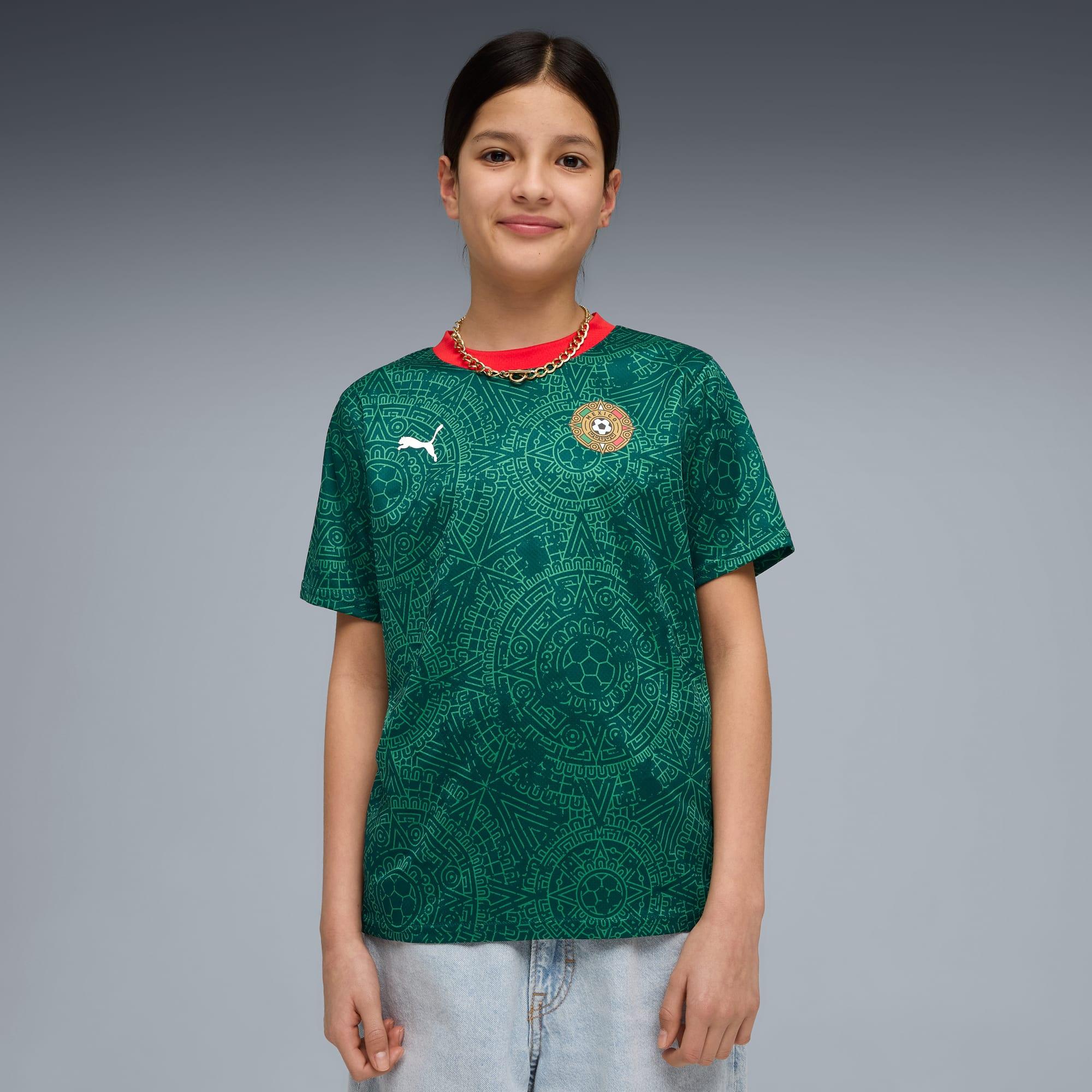 Mexico Soccer Fanwear Big Kids' Jersey by PUMA