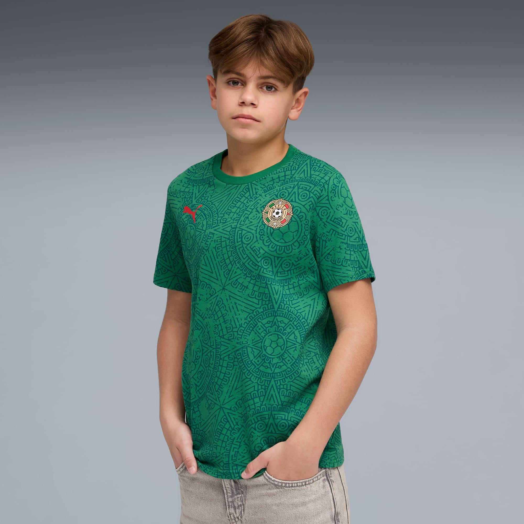 Mexico Soccer Fanwear Big Kids' Tee by PUMA
