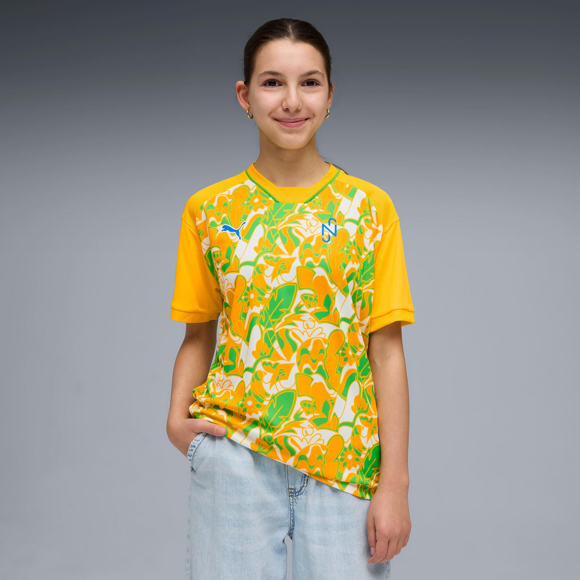 Neymar JR Brazil Passion Big Kids' Soccer Jersey by PUMA