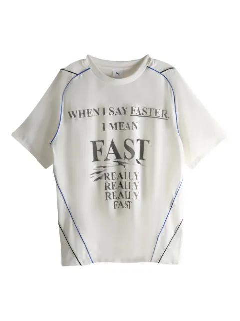 Nine To Five graphic-print panelled T-shirt by PUMA