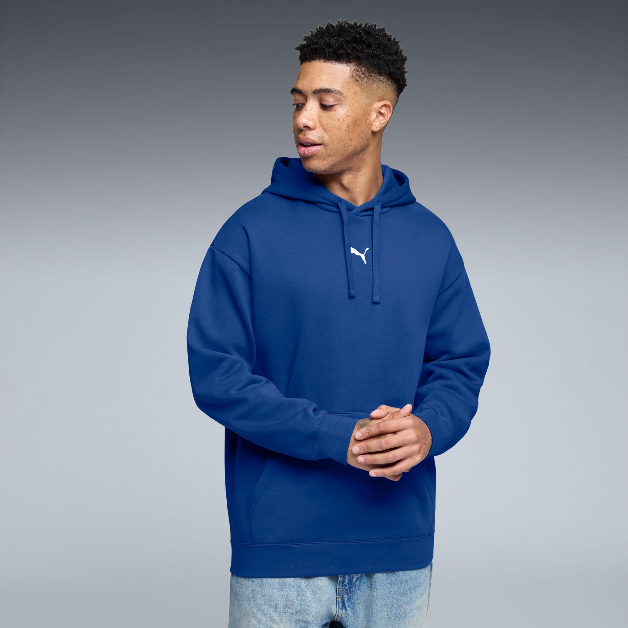 PUMA Essentials Men's Relaxed Fleece Hoodie by undefined PUMA Essentials Men's Relaxed Fleece Hoodie by undefined