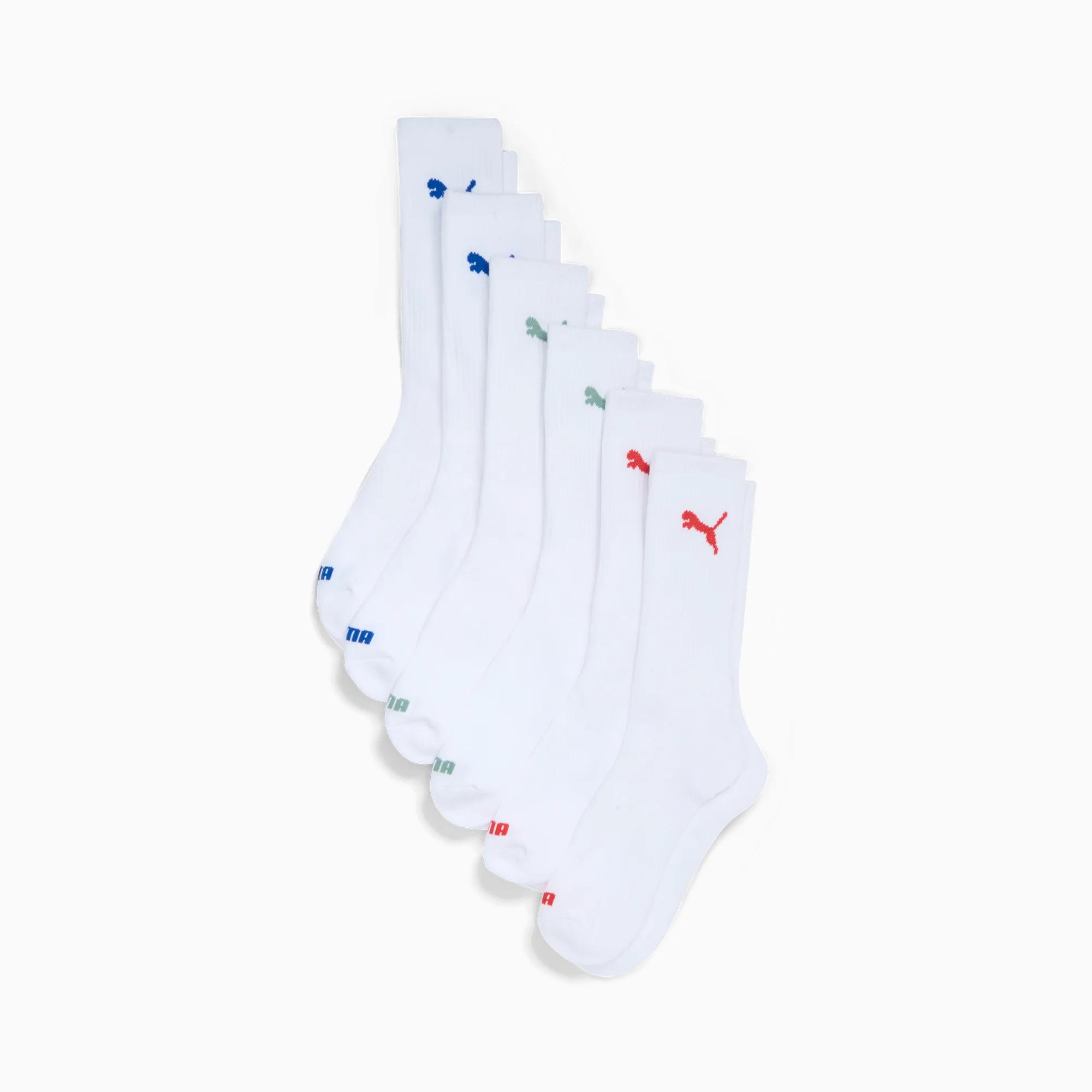 PUMA Men's Half-Terry Crew Socks (6 Pairs) by PUMA
