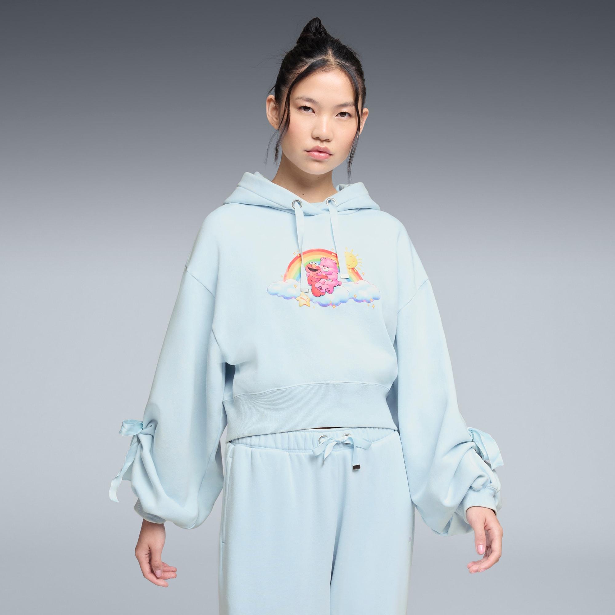PUMA x CARE BEARS x SESAME STREET Women's Relaxed Fleece Hoodie by PUMA
