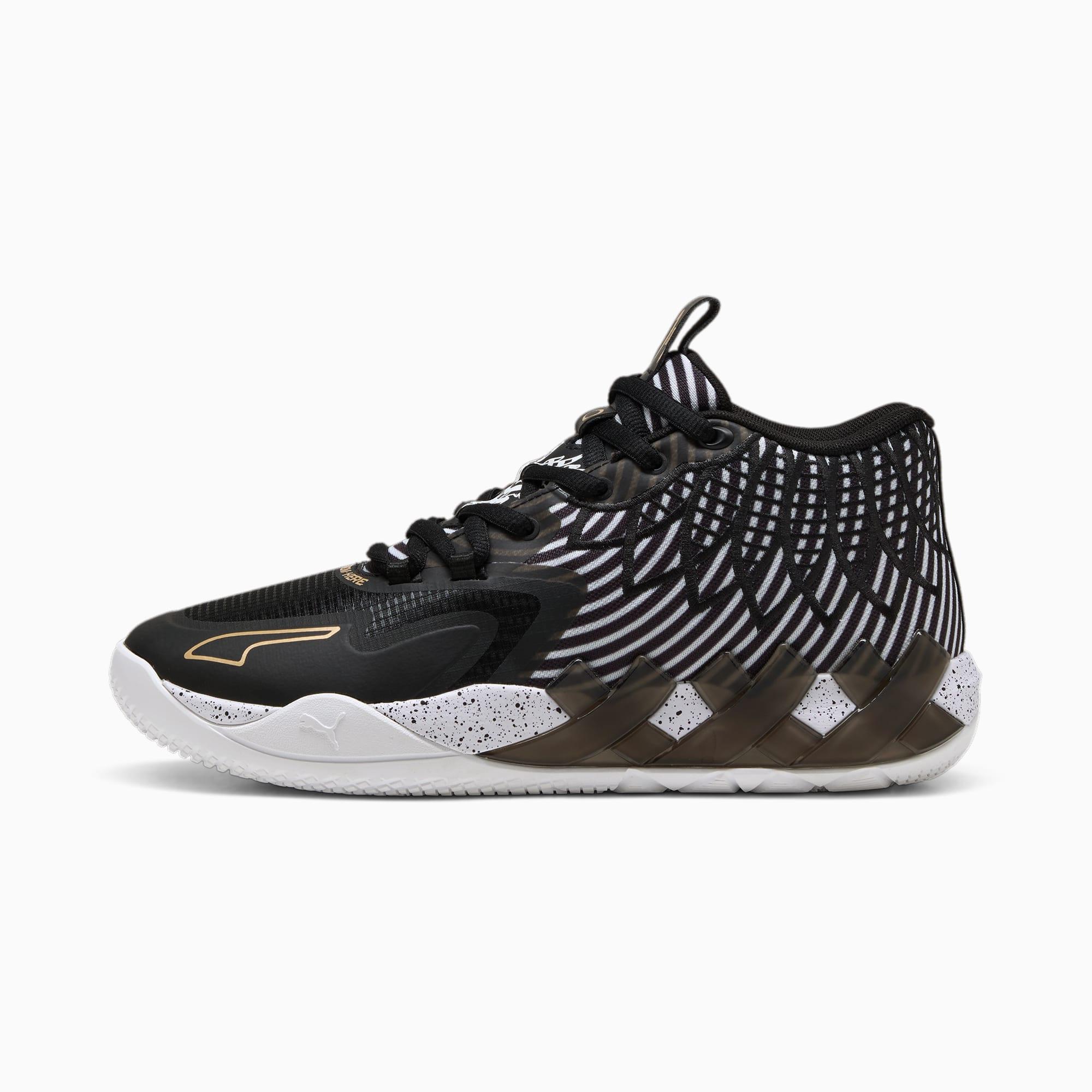 PUMA x LAMELO BALL MB.01 Rare Reserve Stripes Men's Basketball Shoes by PUMA PUMA x LAMELO BALL MB.01 Rare Reserve Stripes Men's Basketball Shoes by PUMA