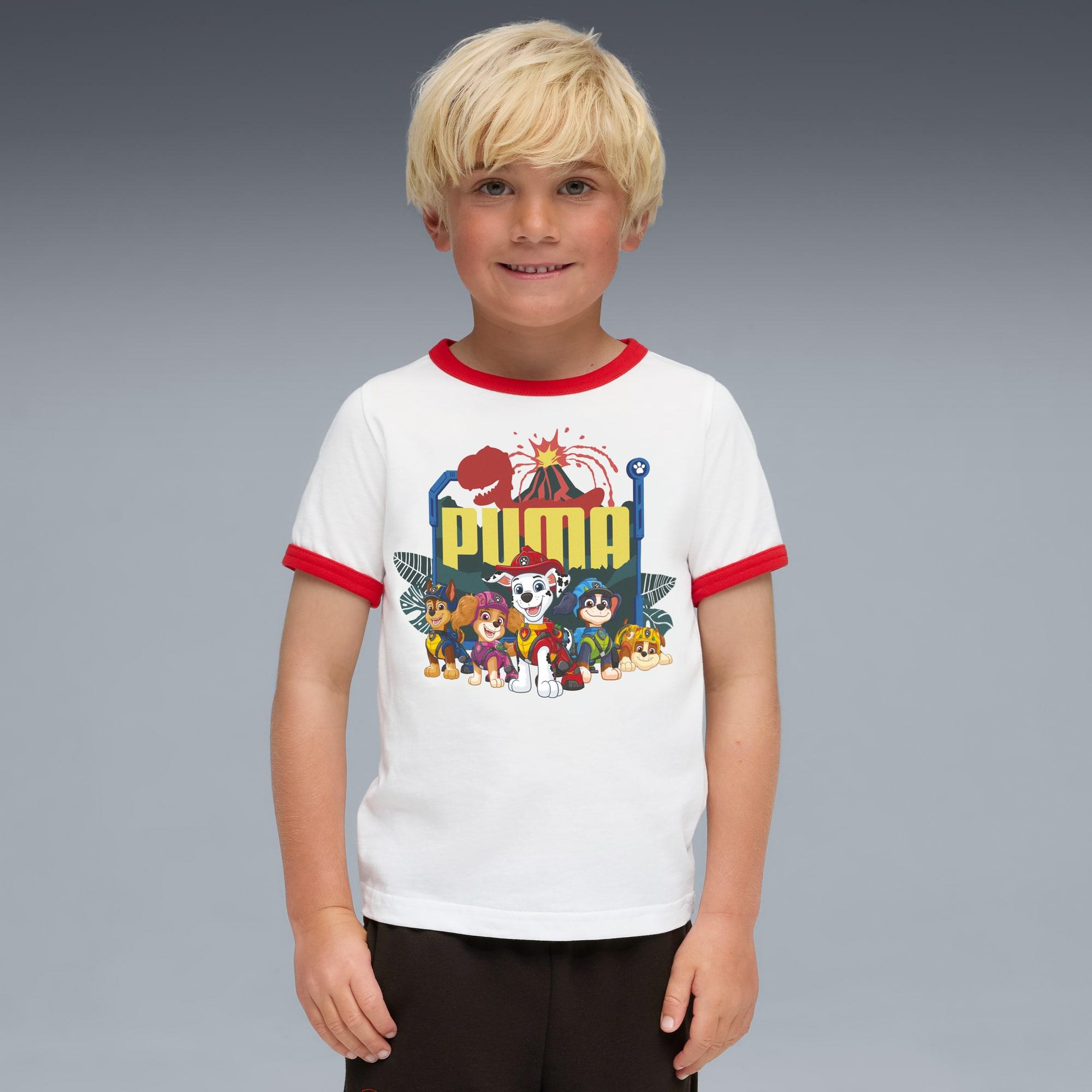 PUMA x PAW PATROL Little Kids' Ringer Tee by PUMA