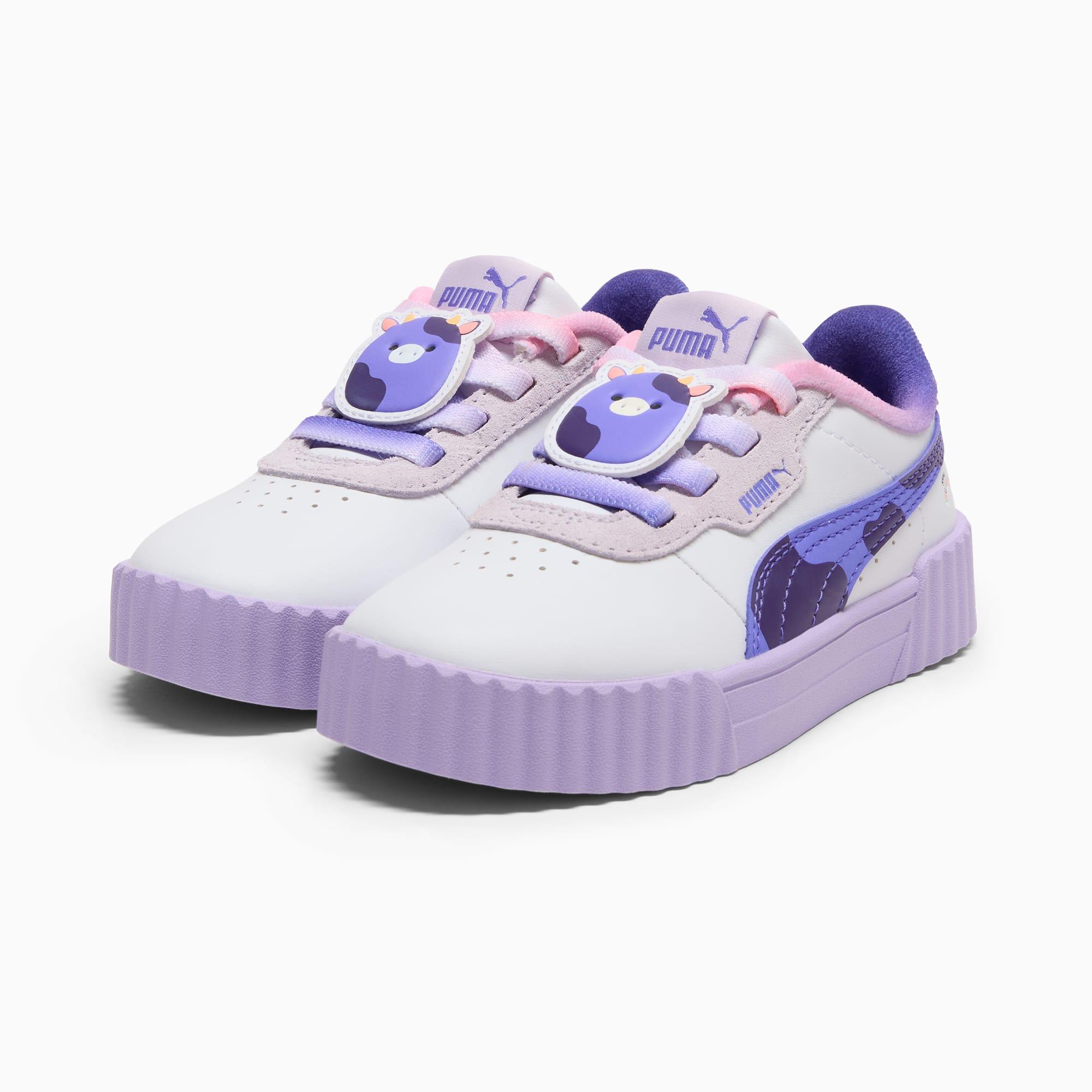 PUMA x SQUISHMALLOWS Carina 3.0 Ingred Little Kids' Sneakers by PUMA PUMA x SQUISHMALLOWS Carina 3.0 Ingred Little Kids' Sneakers by PUMA