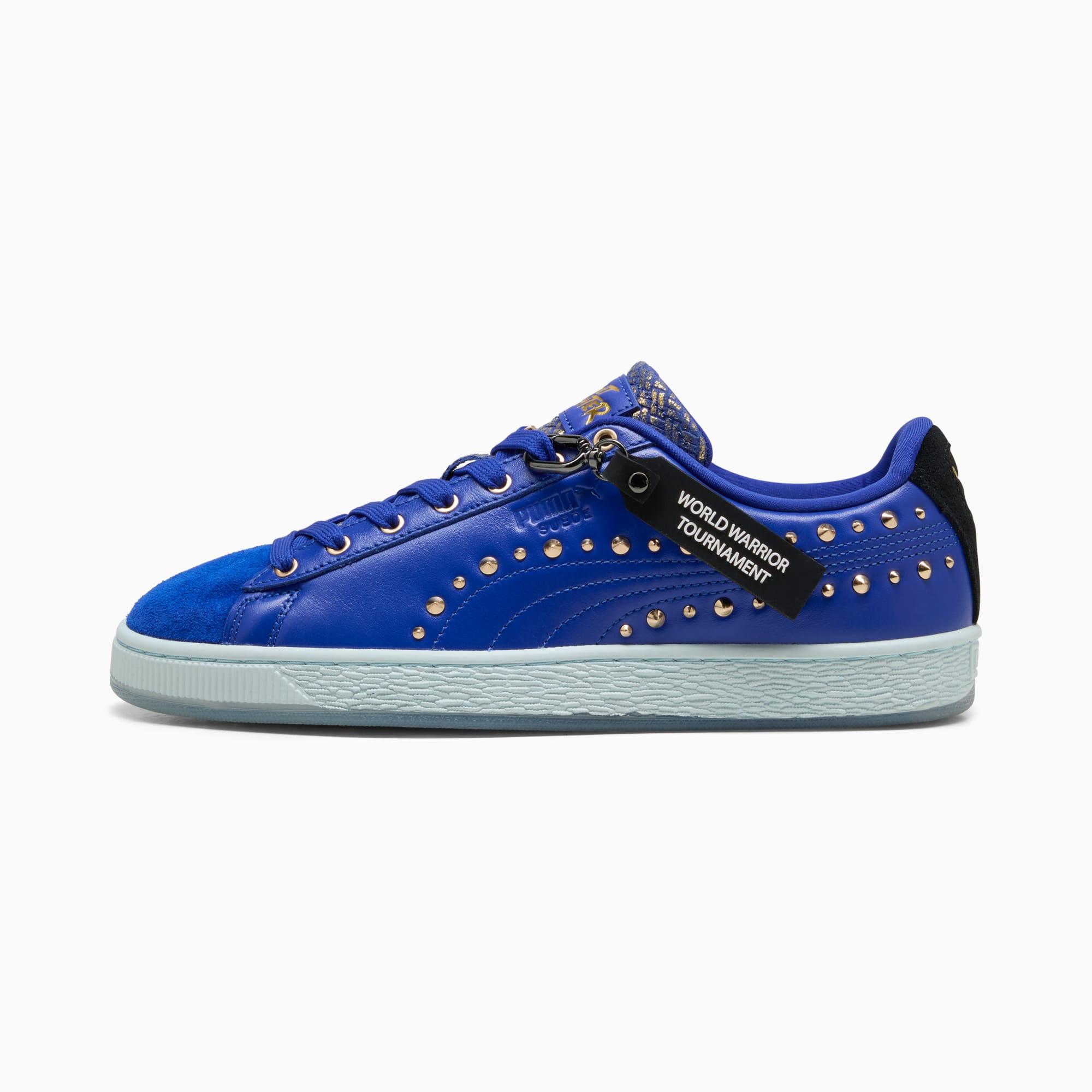 PUMA x STREET FIGHTER Suede Chun-Li Sneakers by PUMA