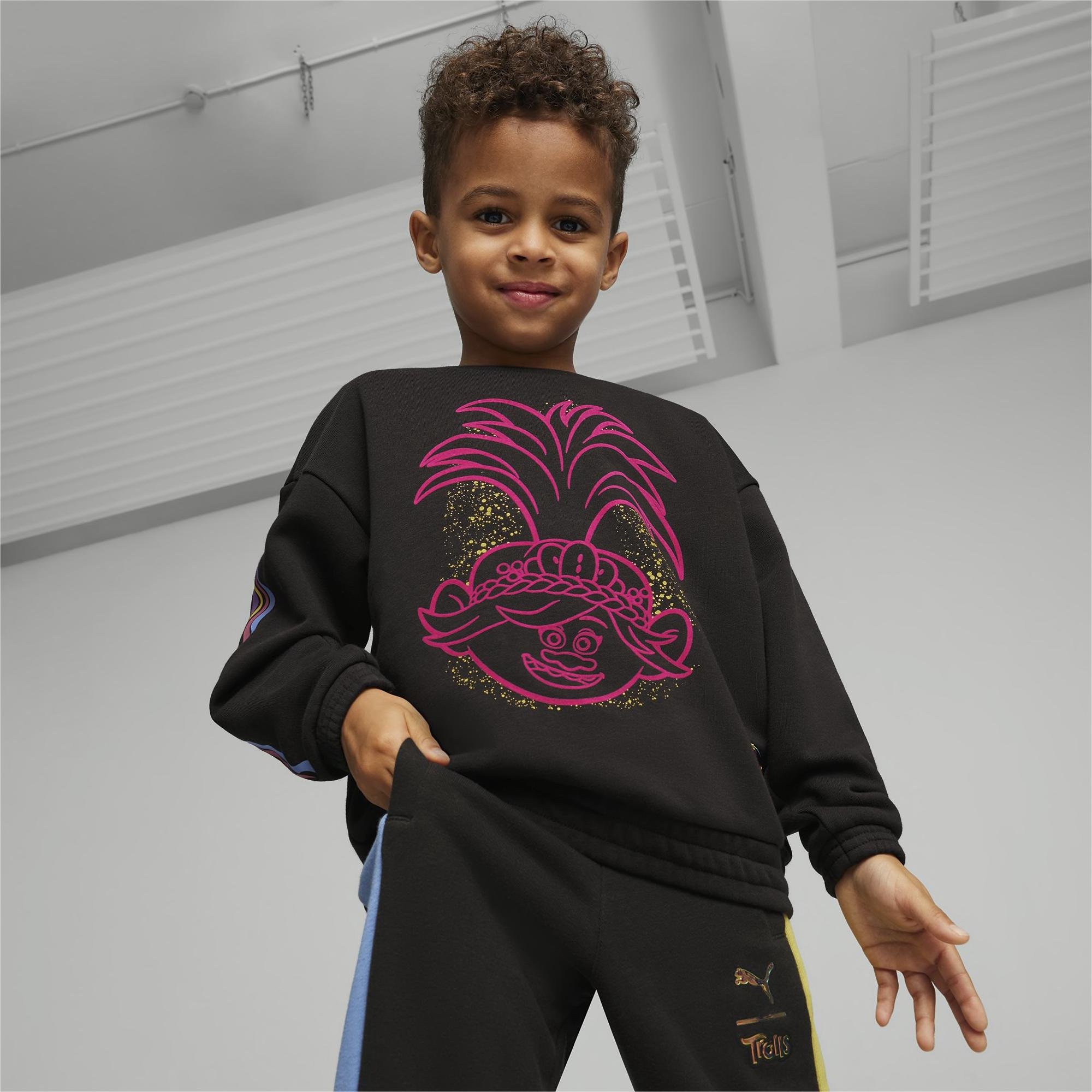 PUMA x TROLLS Little Kids' Sweatshirt by PUMA