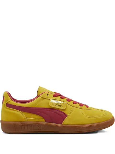 Palermo "Pelé Yellow/Club Red" sneakers by PUMA