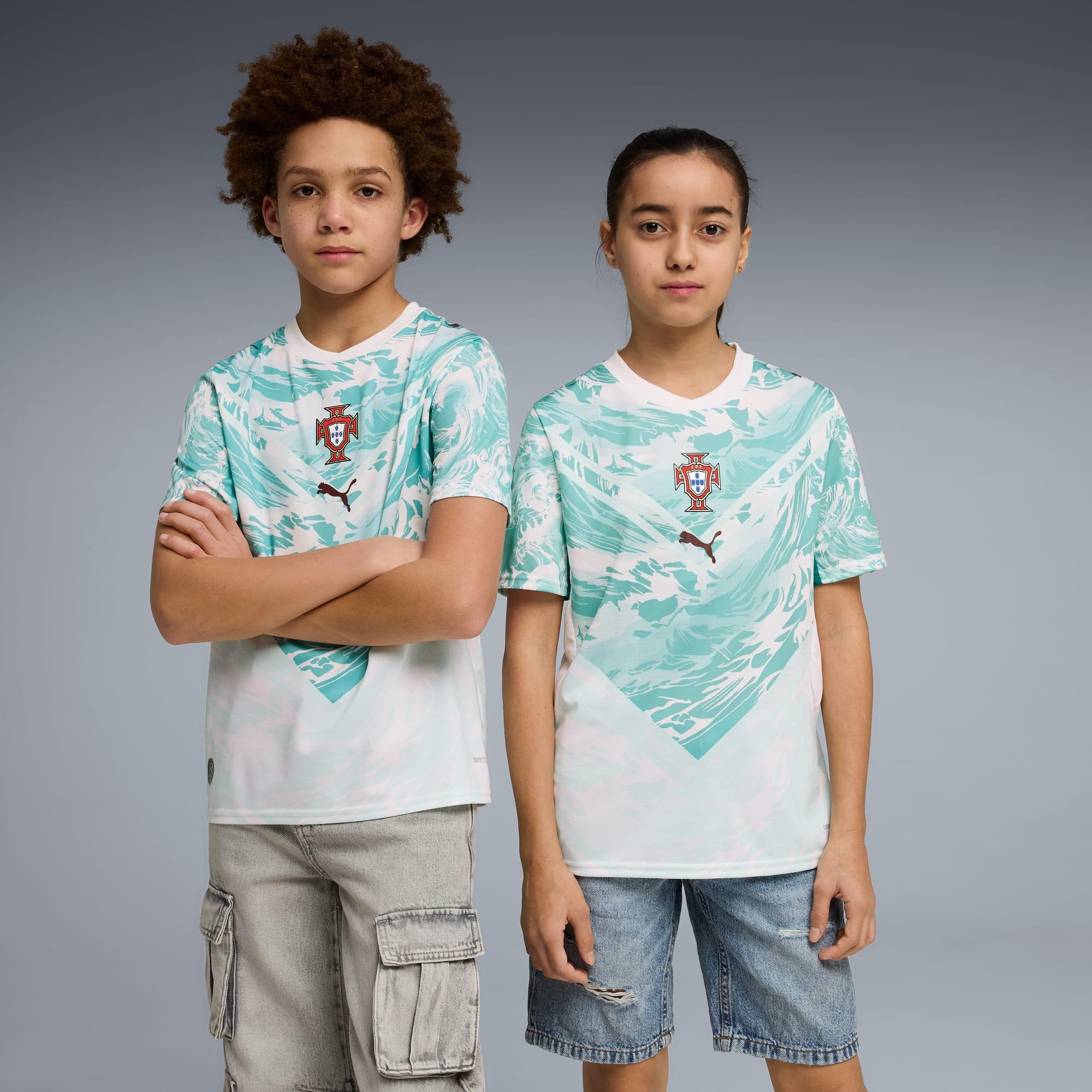 Portugal Away Big Kids' Soccer Jersey by PUMA
