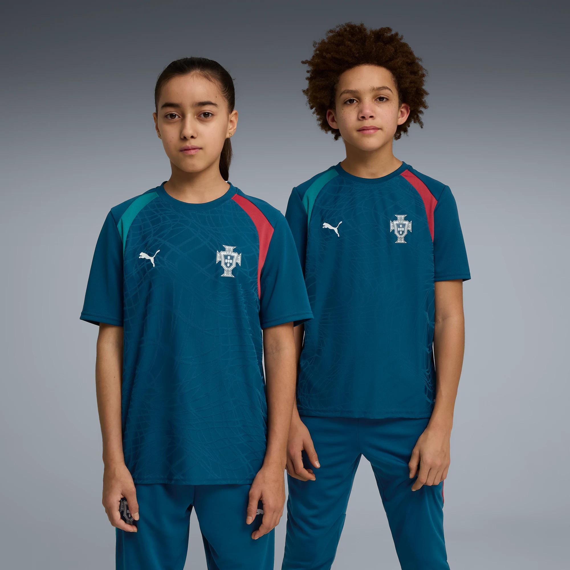 Portugal Big Kids' Soccer Training Jersey by PUMA