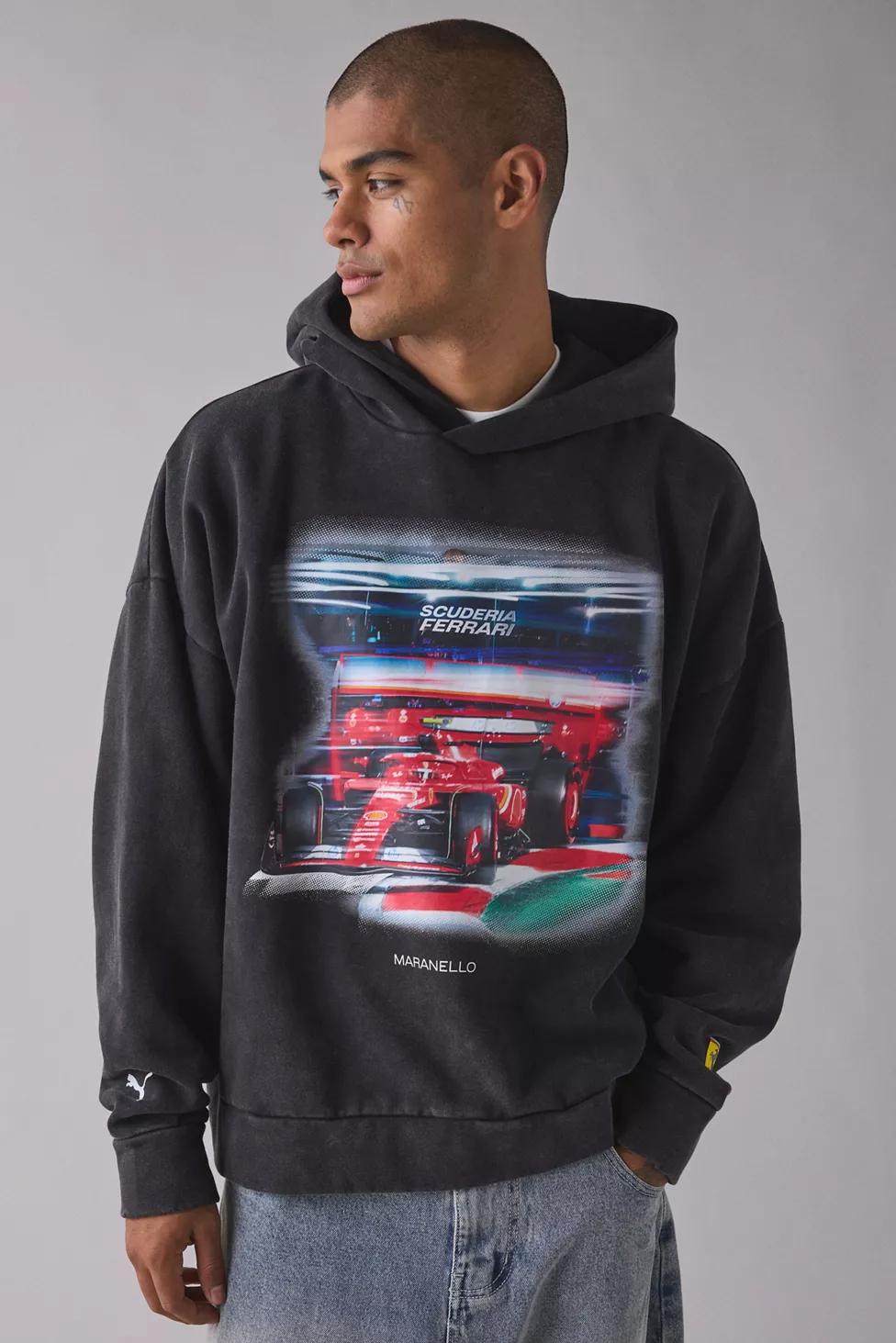 Puma Scuderia Ferrari Las Vegas Graphic Hoodie Sweatshirt by PUMA
