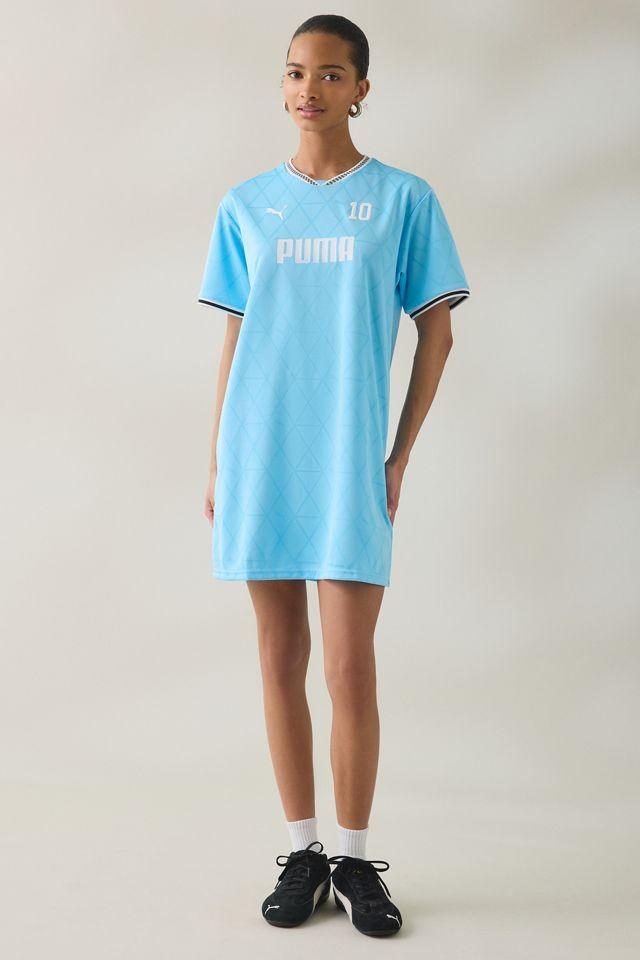 Puma Sport Graphic Short Sleeve Relaxed Jersey T-Shirt Dress by PUMA