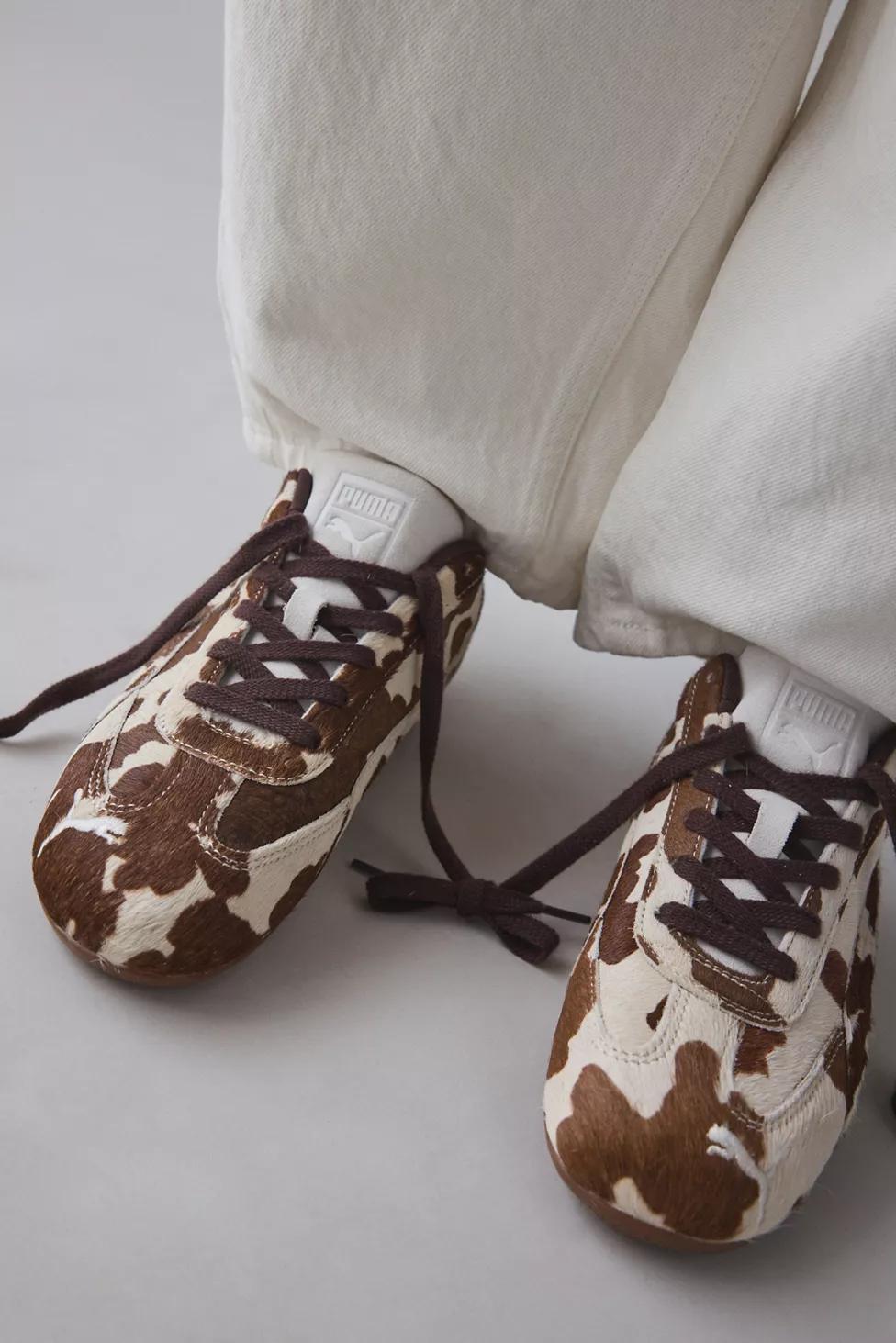 Puma Women's Speedcat Cow Print Sneaker by PUMA