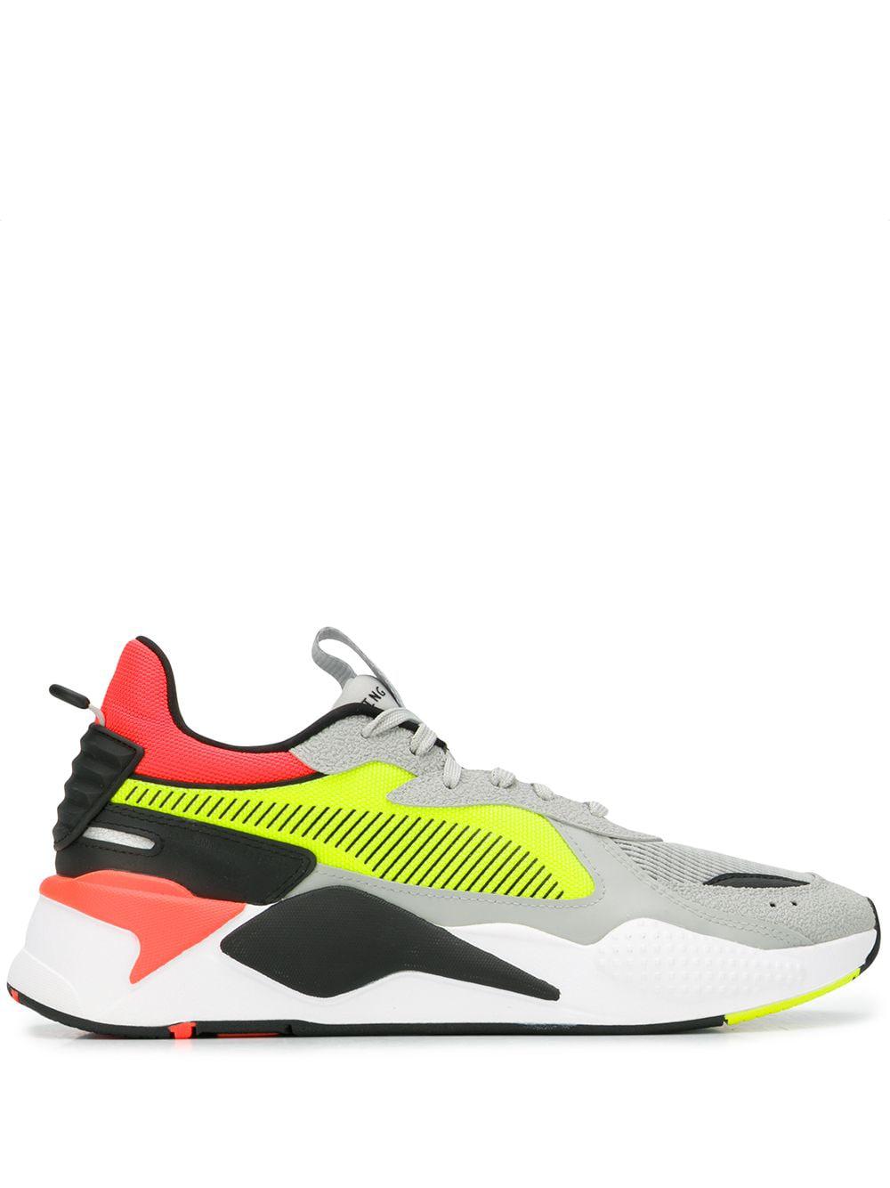RS-X Hard Drive "Grey/Yellow/Orange" sneakers by PUMA