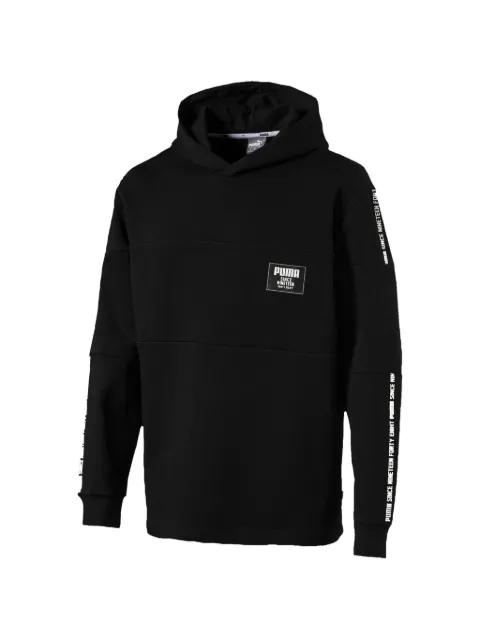 Rebel Block patch to the front hoodie by PUMA